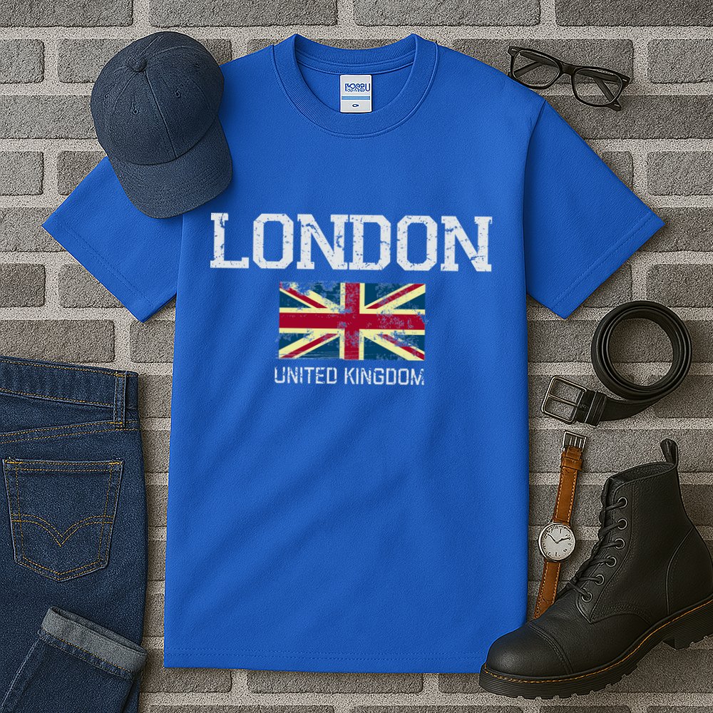 Vintage London England United Kingdom Souvenir Gift Cool Gift Tall T-Shirt