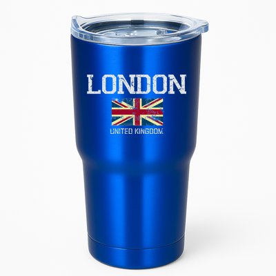 Vintage London England United Kingdom Souvenir Gift Cool Gift Tumbler