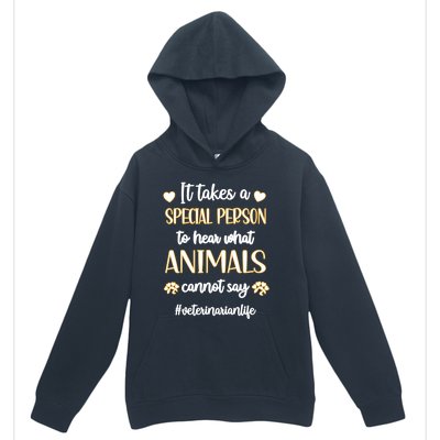 Veterinarian Life Future Vet Tech Veterinarian Appreciation Gift Urban Pullover Hoodie