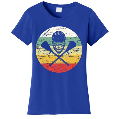 Vintage Lacrosse Funny Lacrosse For College Lacrosse Women's T-Shirt