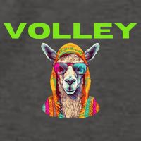 Volley Llama Funny Pickleball Vector Backpack