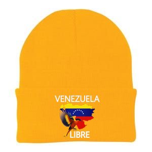 Venezuela Libre Flag Pride Bandera Venezolana Root Knit Cap Winter Beanie