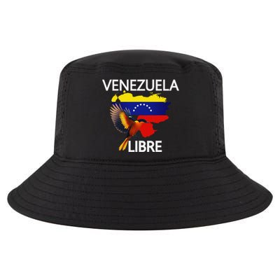 Venezuela Libre Flag Pride Bandera Venezolana Root Cool Comfort Performance Bucket Hat