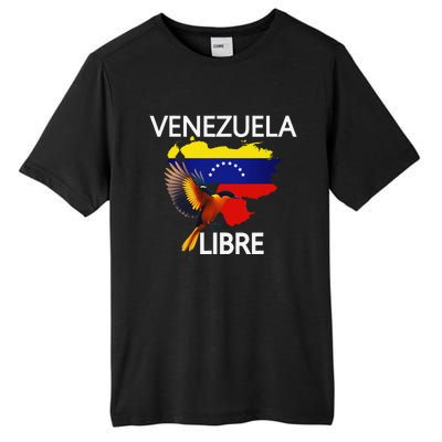 Venezuela Libre Flag Pride Bandera Venezolana Root Tall Fusion ChromaSoft Performance T-Shirt