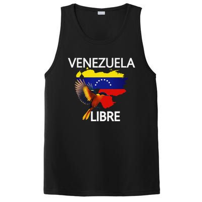 Venezuela Libre Flag Pride Bandera Venezolana Root PosiCharge Competitor Tank