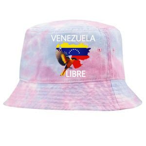 Venezuela Libre Flag Pride Bandera Venezolana Root Tie-Dyed Bucket Hat