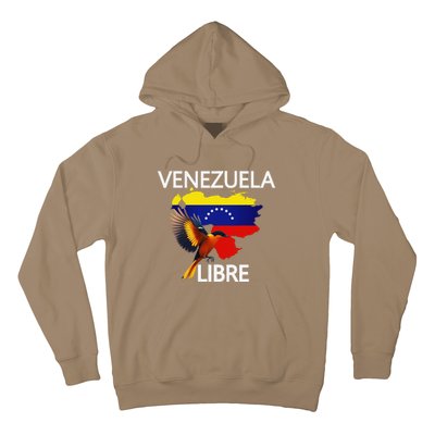 Venezuela Libre Flag Pride Bandera Venezolana Root Hoodie