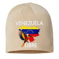 Venezuela Libre Flag Pride Bandera Venezolana Root Sustainable Beanie