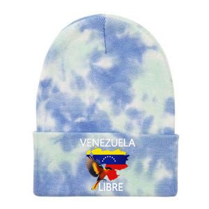 Venezuela Libre Flag Pride Bandera Venezolana Root Tie Dye 12in Knit Beanie