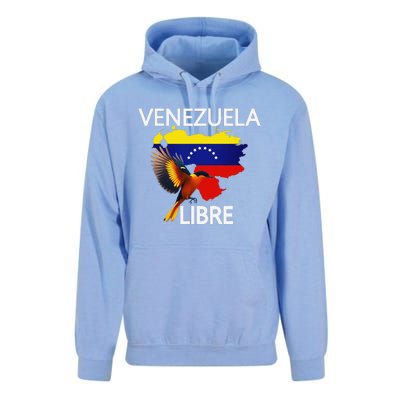 Venezuela Libre Flag Pride Bandera Venezolana Root Unisex Surf Hoodie