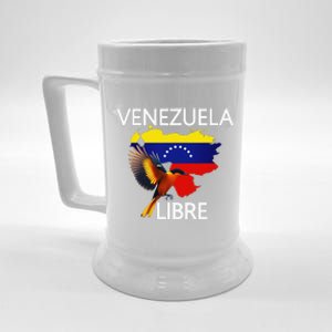 Venezuela Libre Flag Pride Bandera Venezolana Root Beer Stein