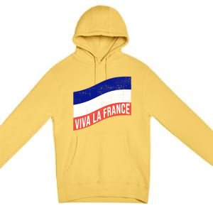 Vive La France Bastille Day French Revolution Robespierre Gift Premium Pullover Hoodie