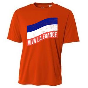 Vive La France Bastille Day French Revolution Robespierre Gift Cooling Performance Crew T-Shirt