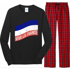 Vive La France Bastille Day French Revolution Robespierre Gift Long Sleeve Pajama Set