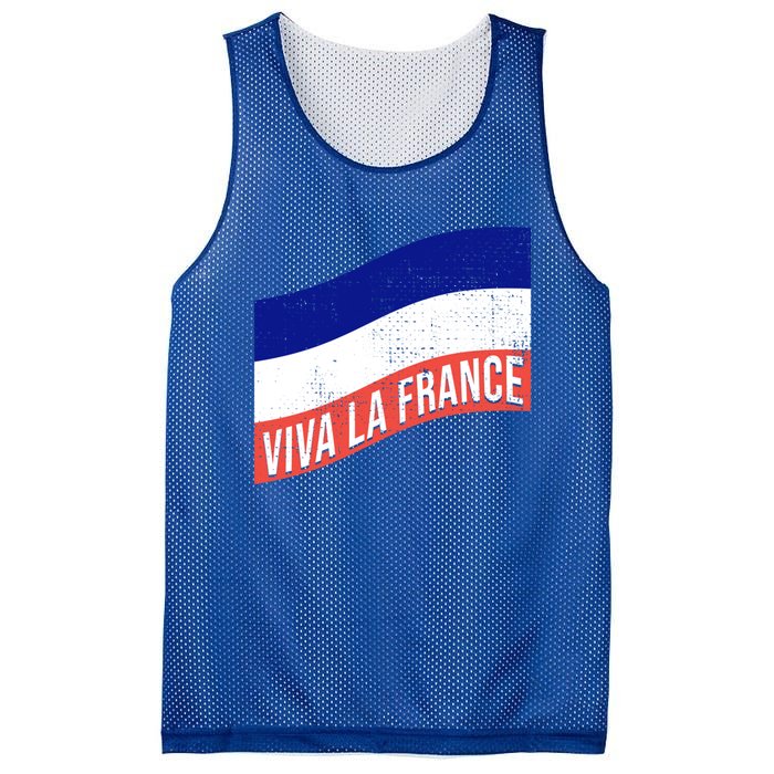 Vive La France Bastille Day French Revolution Robespierre Gift Mesh Reversible Basketball Jersey Tank