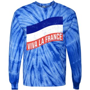 Vive La France Bastille Day French Revolution Robespierre Gift Tie-Dye Long Sleeve Shirt