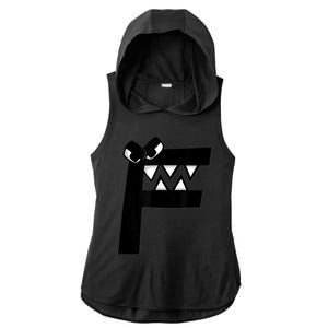 Villain Letter F Costume Boys Matching Evil Alphabet Lore Ladies PosiCharge Tri-Blend Wicking Draft Hoodie Tank