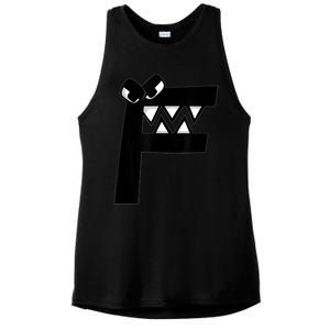 Villain Letter F Costume Boys Matching Evil Alphabet Lore Ladies PosiCharge Tri-Blend Wicking Tank