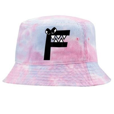 Villain Letter F Costume Boys Matching Evil Alphabet Lore Tie-Dyed Bucket Hat