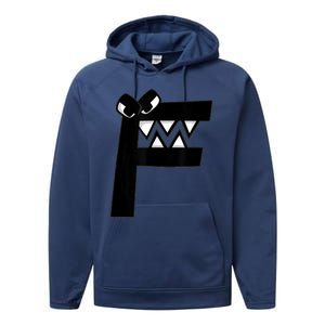 Villain Letter F Costume Boys Matching Evil Alphabet Lore Performance Fleece Hoodie