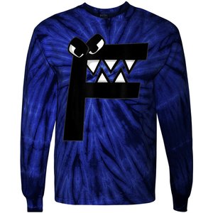 Villain Letter F Costume Boys Matching Evil Alphabet Lore Tie-Dye Long Sleeve Shirt