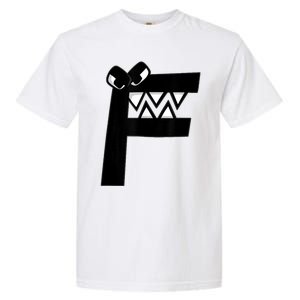 Villain Letter F Costume Boys Matching Evil Alphabet Lore Garment-Dyed Heavyweight T-Shirt