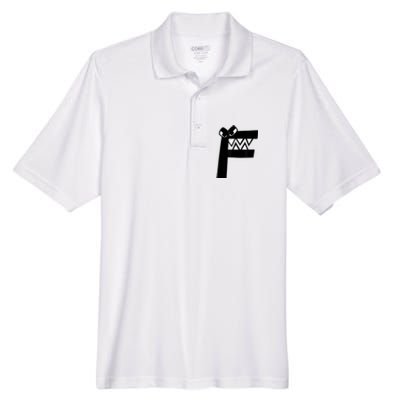 Villain Letter F Costume Boys Matching Evil Alphabet Lore Men's Origin Performance Pique Polo