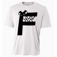 Villain Letter F Costume Boys Matching Evil Alphabet Lore Cooling Performance Crew T-Shirt