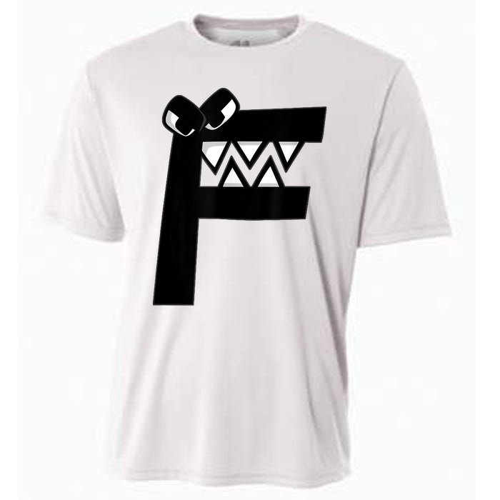 Villain Letter F Costume Boys Matching Evil Alphabet Lore Cooling Performance Crew T-Shirt