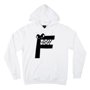 Villain Letter F Costume Boys Matching Evil Alphabet Lore Hoodie