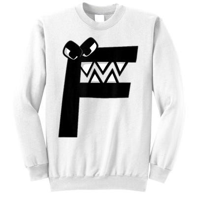 Villain Letter F Costume Boys Matching Evil Alphabet Lore Sweatshirt