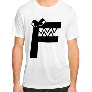 Villain Letter F Costume Boys Matching Evil Alphabet Lore Adult ChromaSoft Performance T-Shirt