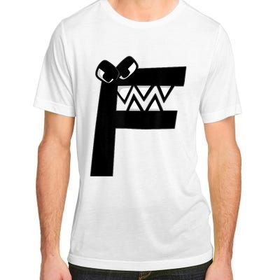 Villain Letter F Costume Boys Matching Evil Alphabet Lore Adult ChromaSoft Performance T-Shirt