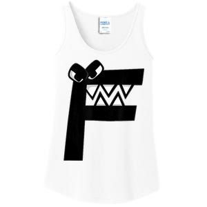 Villain Letter F Costume Boys Matching Evil Alphabet Lore Ladies Essential Tank