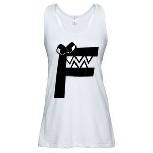 Villain Letter F Costume Boys Matching Evil Alphabet Lore Ladies Essential Flowy Tank