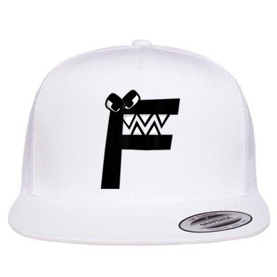 Villain Letter F Costume Boys Matching Evil Alphabet Lore Flat Bill Trucker Hat