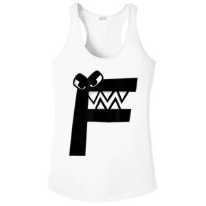 Villain Letter F Costume Boys Matching Evil Alphabet Lore Ladies PosiCharge Competitor Racerback Tank