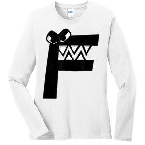 Villain Letter F Costume Boys Matching Evil Alphabet Lore Ladies Long Sleeve Shirt