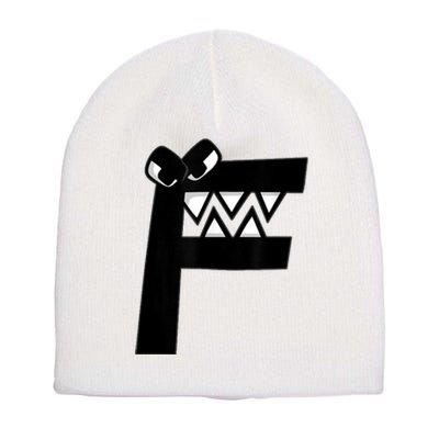 Villain Letter F Costume Boys Matching Evil Alphabet Lore Short Acrylic Beanie