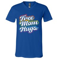 Vintage Lgbtq Free Mom Hugs Cool Gift V-Neck T-Shirt