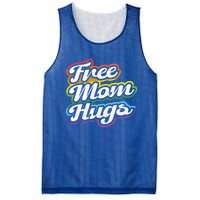 Vintage Lgbtq Free Mom Hugs Cool Gift Mesh Reversible Basketball Jersey Tank