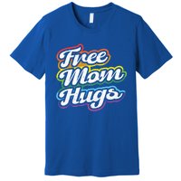 Vintage Lgbtq Free Mom Hugs Cool Gift Premium T-Shirt