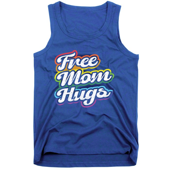 Vintage Lgbtq Free Mom Hugs Cool Gift Tank Top