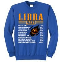 Vintage Libra Facts Funny Zodiac Sign Birthday Horoscope Meaningful Gift Sweatshirt