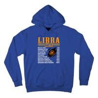 Vintage Libra Facts Funny Zodiac Sign Birthday Horoscope Meaningful Gift Tall Hoodie