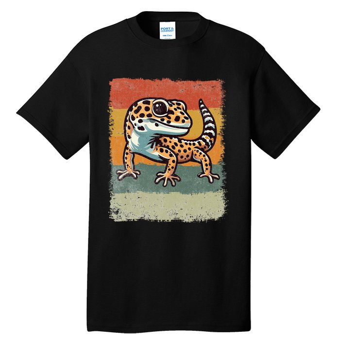 Vintage Leopard Gecko Tall T-Shirt