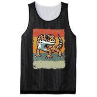 Vintage Leopard Gecko Mesh Reversible Basketball Jersey Tank