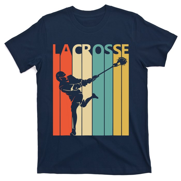 Vintage Lacrosse, Gift For Lacrosse Player T-Shirt