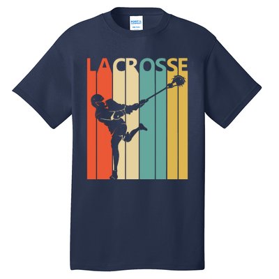 Vintage Lacrosse, Gift For Lacrosse Player Tall T-Shirt