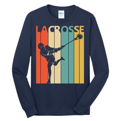 Vintage Lacrosse, Gift For Lacrosse Player Tall Long Sleeve T-Shirt